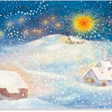 Calendario dell'Avvento Grande - Stella lucente
