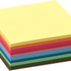 Carta per origami 16x16 cm conf. 500 fogli - 10 colori assortiti