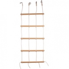 Scaletta in legno tripla per arrampicata