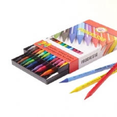 Matite tutta mina senza legno - 24 colori assortiti