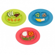 Piatto in silicone prime pappe anti scivolo