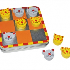 Tris magnetico gatto e topo - da viaggio