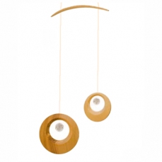 Acchiappasole da appendere - due Cristalli di luce