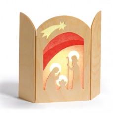 Finestra trasparenze - Nascita del bambino Gesu