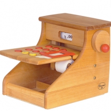 Registratore di cassa in legno