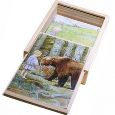 Set 4 puzzle - Illustrati da Elsa Beskow