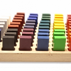 Pastello a cera mattoncino - 1 pezzo