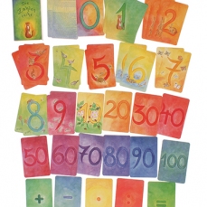 Impariamo a conoscere i numeri - (48 Carte colorate per le operazioni di matematica)