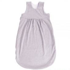 Sacco nanna leggero in cotone - a righine grigio ecrù