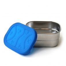 Contenitore piccolo in acciaio inox e silicone