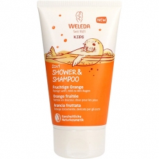 Doccia-Shampoo per Bambini all'arancia fruttata
