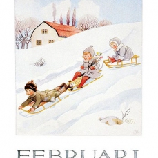 Stampa A4 - Il mese di Febbraio