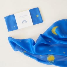 Velo in seta piccolo cielo stellato (53x53cm)