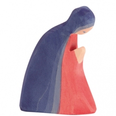 Presepe grande in legno - Maria in preghiera