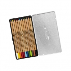 Matite a colori per artisti - Scatola latta 12 colori