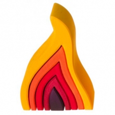 Fuoco in legno