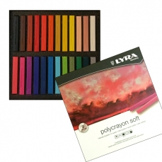 Gessetti artistici alta qualità - 24 colori