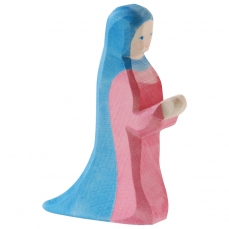 Presepe grande in legno - Maria in preghiera in piedi