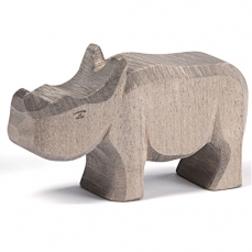 Rinoceronte cucciolo  in legno
