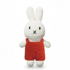 Coniglietta Miffy con salopette rossa