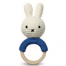 Massaggia gengive coniglietta Miffy - Blu