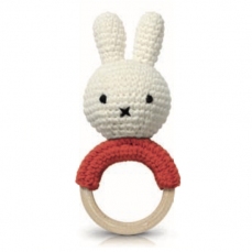 Massaggia gengive coniglietta Miffy - Rossa
