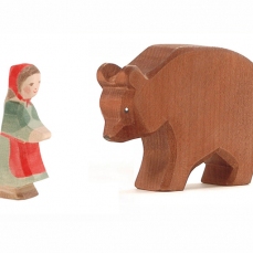 Masha e l'orso - personaggi in legno