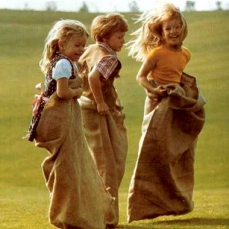 Corsa con i sacchi - 4 sacchi