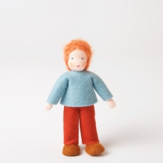 Casa delle bambole - Bambino con capelli rossi
