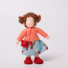 Casa delle bambole - Bambina con capelli castani