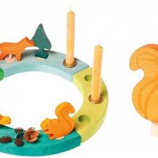 Figura decorativa - Scoiattolo