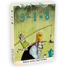 Gioco di carte: Impariamo le sottrazioni  9-1=8