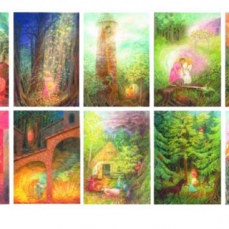 Fiabe di Gabriella de Carvalho - Set 14 cartoline