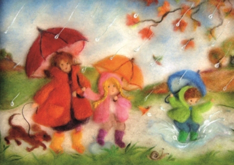 Cartolina: Giornata di pioggia