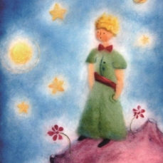 Cartolina: Il piccolo Principe