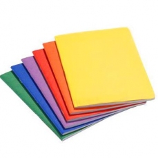 Quaderno colorato piccolo verticale con veline 16×21 cm