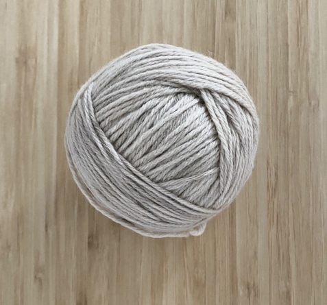 Gomitolo di pura lana 100% - beige