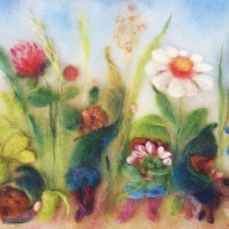 Cartolina: Nanetti del prato