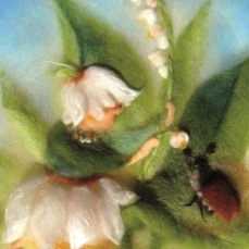 Cartolina: Bimba Mughetto