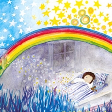 Stampa grande (38x25cm) - Nanetto che fa dormire i bambini