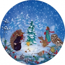 Calendario dell'avvento - Le Fate del bosco e l'albero di Natale