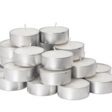 Lumini 30 pezzi - in stearina 100% vegetale