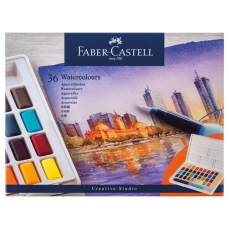 Acquerelli - scatola 36 colori solidi