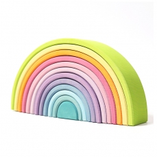 Arco dei colori arcobaleno grande - 12 pezzi colori pastello
