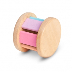 Giochino sonoro in legno colori pastello