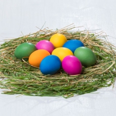 Colorare le uova di Pasqua - kit 5 colori naturali