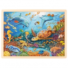 Puzzle del mare le meraviglie della Barriera Corallina  - 96 pezzi