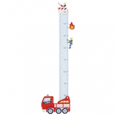 Metro da parete camion pompieri - per segnare l'altezza dei bambini