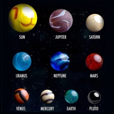 Biglie - Sistema solare