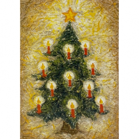 Cartolina: Albero di Natale